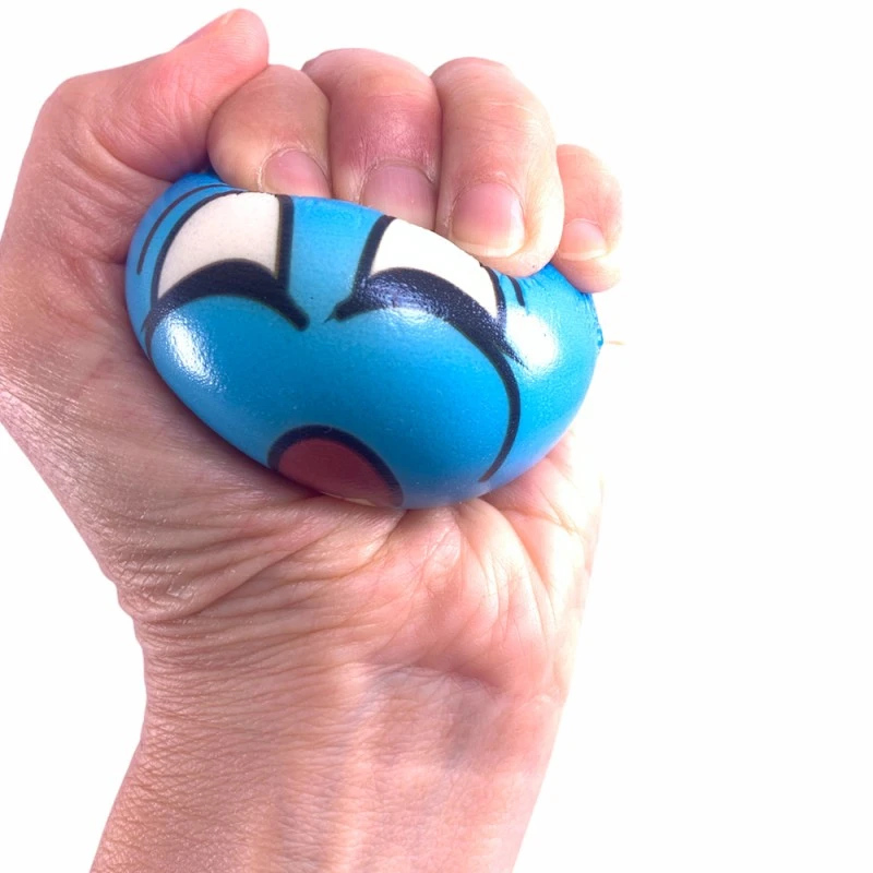 Антистрес меки топки Chippo Stressball Smile 4642029-1 3-24, 3 броя, 6 см